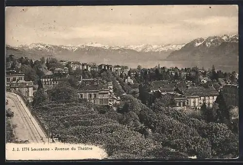 AK Lausanne, Avenue du Théatre