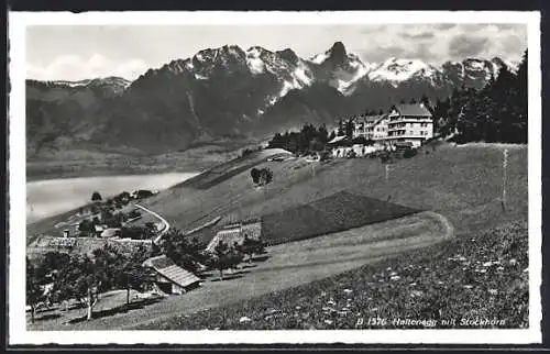 AK Haltenegg, Ortsansicht mit Stockhorn