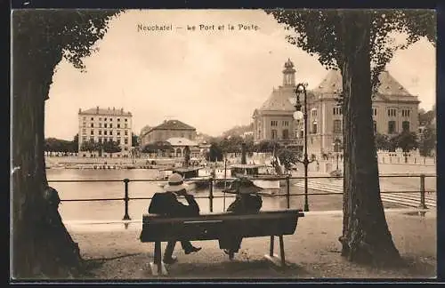 AK Neuchatel, Le Port et la Poste