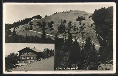 AK Hörnli-Kulm, Ansicht vom Berggasthaus Hörnli