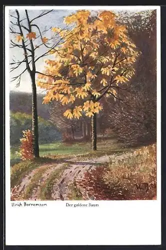 Künstler-AK Wohlgemuth & Lissner, Primus-Postkarte No. 3377: Der goldene Baum