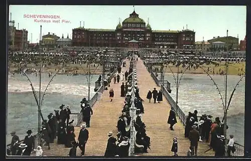 AK Scheveningen, Kurhaus met Pier