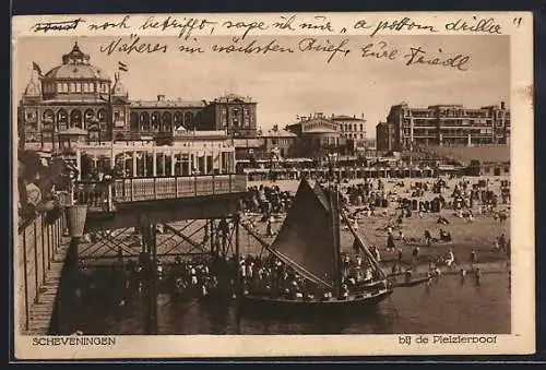 AK Scheveningen, Bij de Pleizierboot