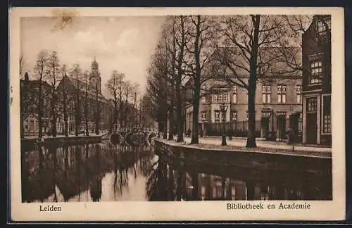 AK Leiden, Bibliothek en Academie