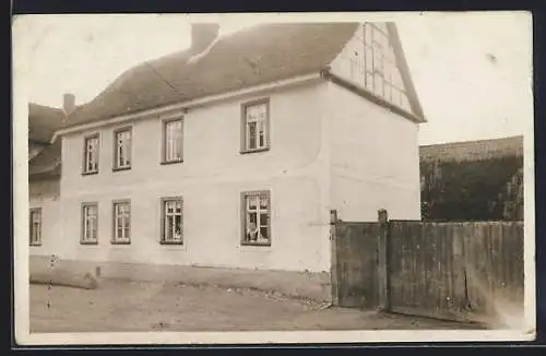 AK Lossa / Saale, Wohngebäude im Ort