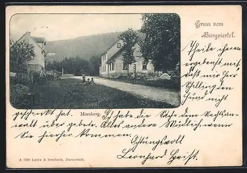 AK Reichelsheim /Odw., Gruss vom Burgviertel, Morsberg