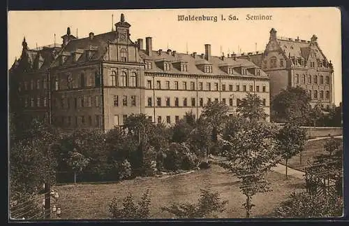 AK Waldenburg / Sachsen, Fürstliches Seminar