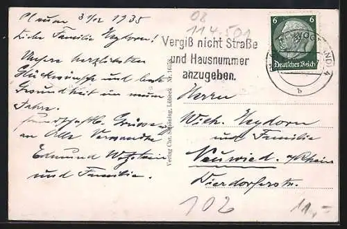AK Plauen / Vogtland, Strassenbahn in der Bahnhofstrasse, Radfahrer