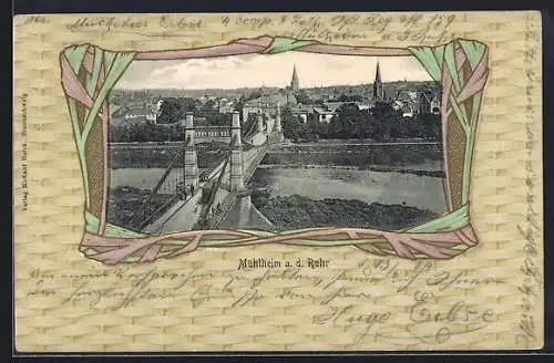 AK Mülheim a. d. Ruhr, Brücke zur Stadt