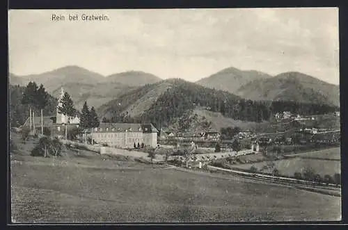 AK Gratwein-Strassengel, Teilansicht mit Stift Rein