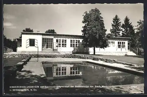 AK Seebenstein, Kindererholungsheim der Krankenfürsogeanstalt der Bediensteten der Stadt Wien