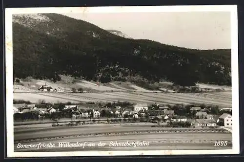 AK Willendorf an der Schneebergbahn, Totalansicht