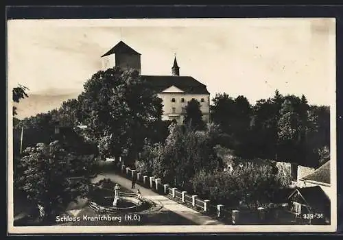 AK Kranichberg, Blick zum Schloss