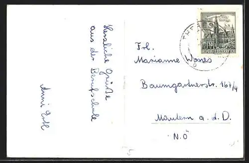 AK Theresienfeld /N. Ö., Landesberufsschule des Handels