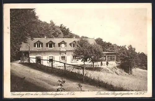 AK Kaltenleutgeben, Gaisberg, Deutsches Bergsteigerheim