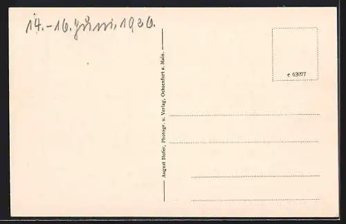 AK Ochsenfurt / Main, an der Mainbrücke