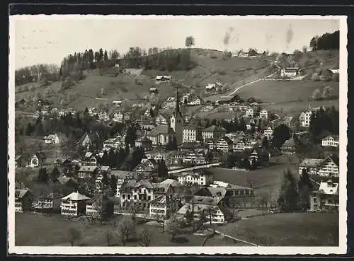 AK Teufen, Ortsansicht mit zentraler Kirche