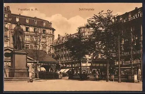 AK Frankfurt /Main, Schillerplatz
