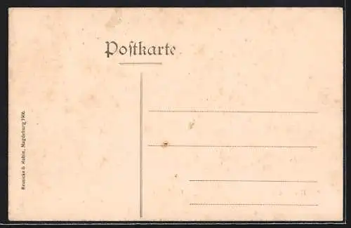 AK Rendsburg, Blick über den Paradeplatz