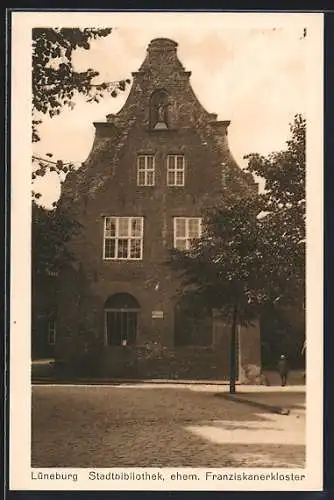 AK Lüneburg, Stadtbibliothek, ehem. Franziskanerkloster