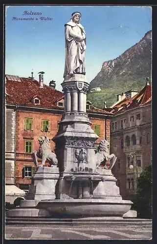 AK Bolzano, Monumento a Walter