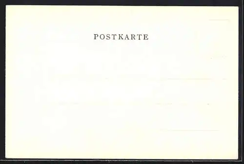 Künstler-Lithographie Henri Cassiers: Segelboote vor der Silhouette einer Stadt