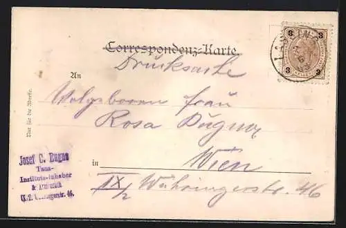 AK Göstling an der Ybbs, Mendling, Aussichtspunkt, Gasthof