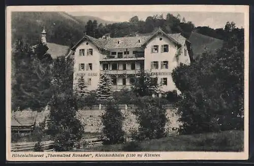 AK Kleinkirchheim, Ansicht vom Thermalbad Ronacher