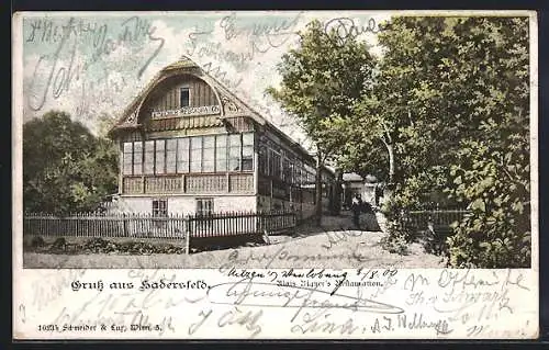 AK Hadersfeld, Alois Aigners Restaurant