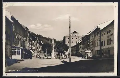 AK Gmünd, Partie am Hauptplatz