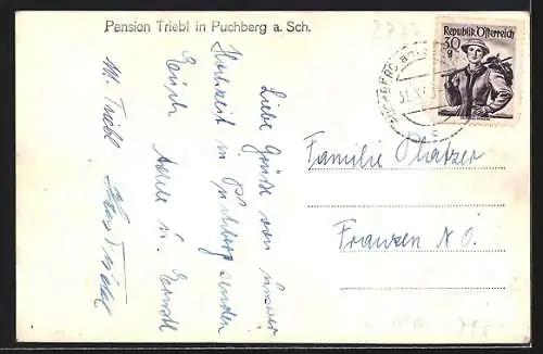 AK Puchberg a. Sch., Pension Triebl