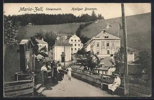 AK Maria-Zell /Steiermark, Heiliger Brunnen, Restaurant