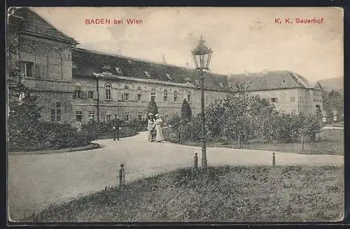 AK Baden bei Wien, K. K. Sauerhof