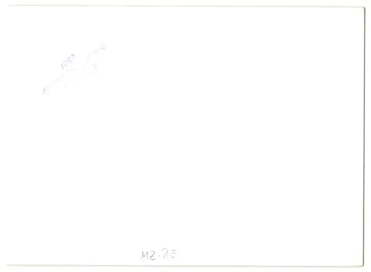 Fotografie Motorrad MZ - RE, Rennmotorräder Startnummer 232 & 237 im Positionskampf 1