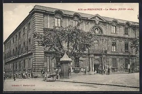 AK Aix-en-Provence, La Mairie, XVIIe siècle