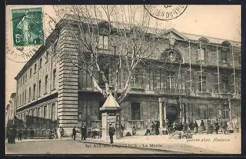 AK Aix-en-Provence, La Mairie