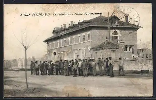 AK Salin-de-Giraud, Les Bureaux, Sortie du Personnel