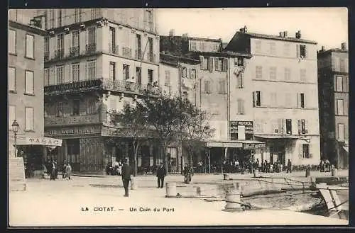 AK La Ciotat, Un Coin du Port