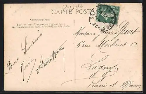 AK Salon, Promenade ombragée du Cours Carnot