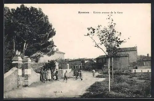 AK Rassuen, Entrée avenue de la Gare