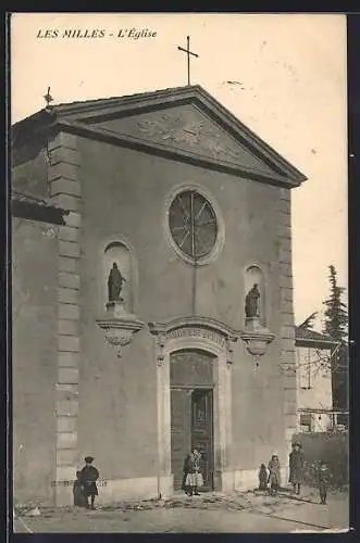 AK Les Milles, L`église et ses environs