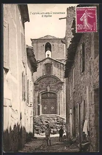 AK Peyrolles-en-Provence, L`Église