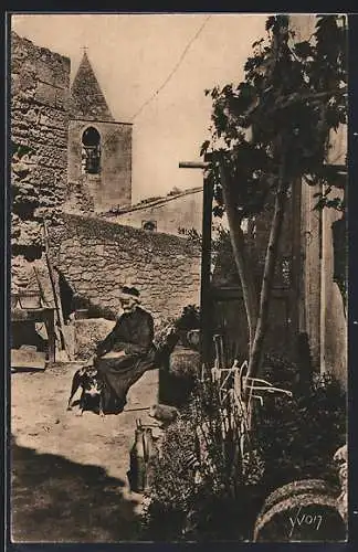 AK Les Baux, Un Coin du Vieux Village