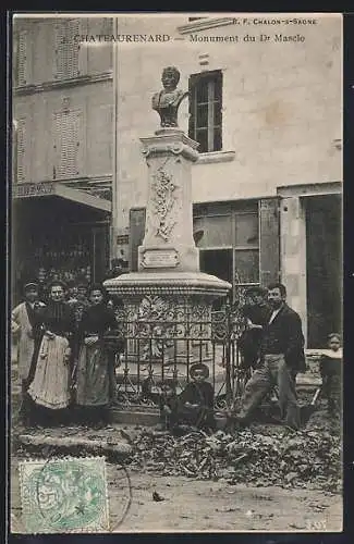 AK Châteaurenard, Monument du Dr Mascle