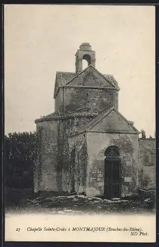 AK Montmajour, Chapelle Sainte-Croix dans les Bouches-du-Rhône