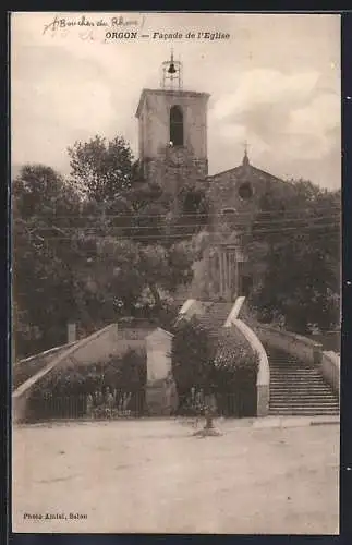 AK Orgon, Facade de l`Église