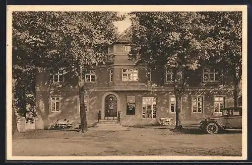 AK Hasbergen / Osnabrück, Gasthaus zur Rothenburg, Bes. Wilh. Köttker