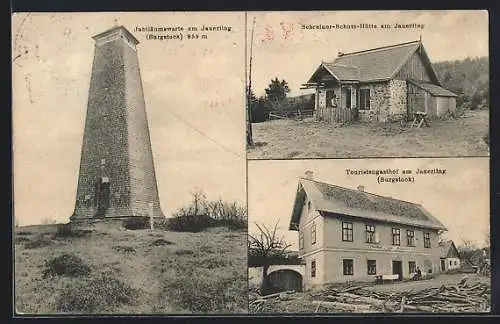 AK Jauerling, Jubiläumswarte, Schreiner-Schutz-Hütte & Touristengasthof