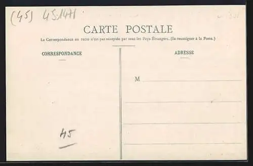 AK Briare, Grande-Rue, Strassenpartie