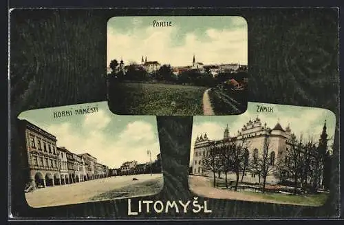 AK Litomysl, Horni Namesti, Zamek, Partie